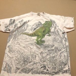 Vintage retro dinosaur valley state park tee.